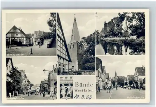 Buende Herford Buende Bahnhofstrasse Laurentiuskirche x /  /