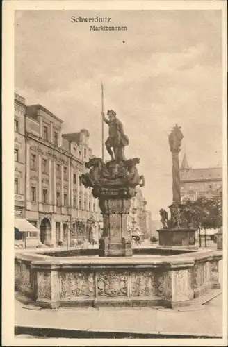 Schweidnitz Marktbrunnen *