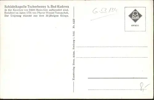 Tscherbeney Schaedelkapelle *