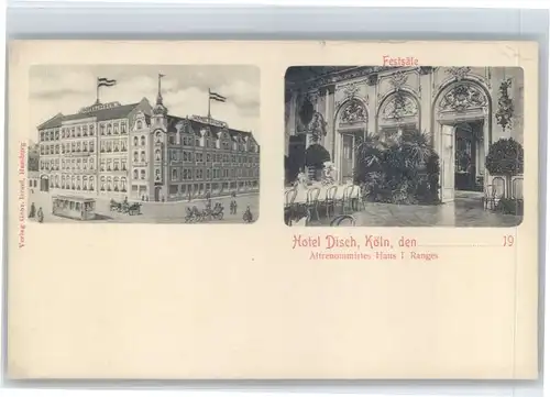 Koeln Koeln Hotel Disch * / Koeln /Koeln Stadtkreis
