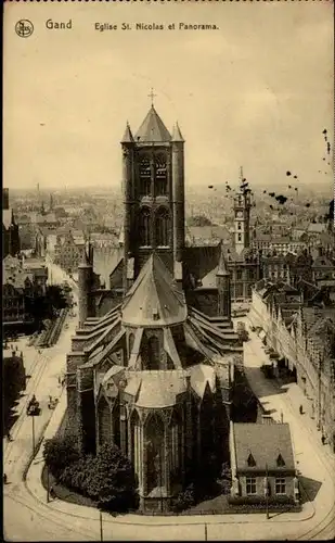 Gand Belgie Gand Eglise St. Nicolas x /  /