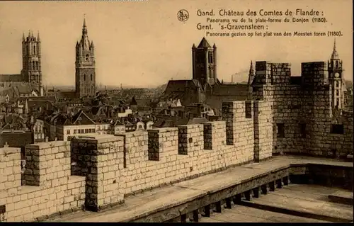 Gand Belgie Gand Chateau Comtes Flandre * /  /
