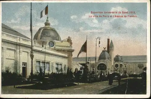 Gand Belgie Gand Exposition Ville Paris Avenue Flandre * /  /