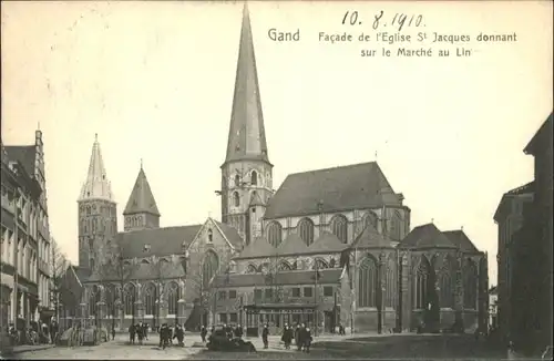 Gand Belgie Gand Eglise St. Jacques x /  /