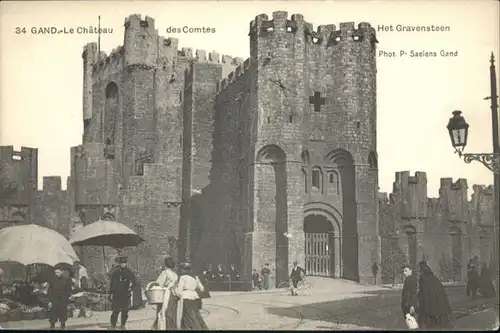 Gand Belgie Gand Chateau Comtes Gravensteen * /  /