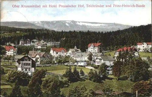 Oberkrummhuebel Hotel Preussischer Hof Teichraender Prinz-Heinrich-Baude x