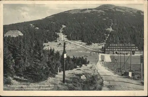 Spindlerbaude Jugendkammhaus Ruebezahl Riesengebirge x