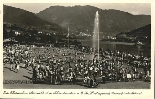 Schreckenstein Elbe Schreckenstein Elbe Birnai Thermalbad Strandbad * /  /