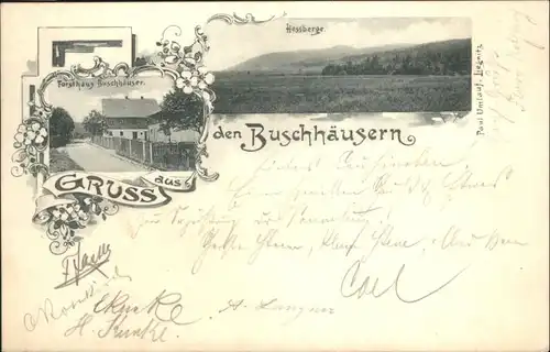 Buschhaeusern Hessberge Forsthaus x