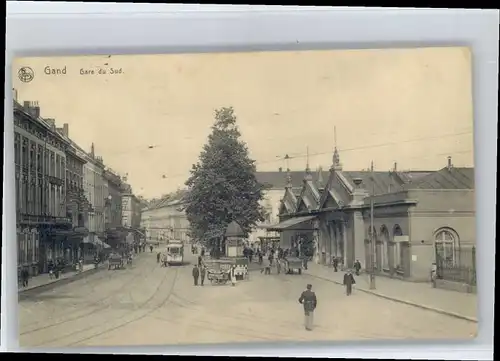 Gand Belgie Gand Gare Strassenbahn x /  /