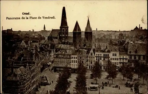 Gand Belgie Gand Place de Vendredi * /  /