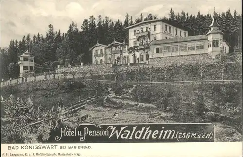 Bad Koenigswart Hotel Pension Waldheim *