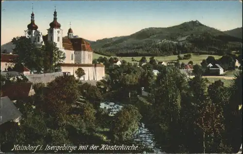 Haindorf Isergebirge Kloster Kirche  *