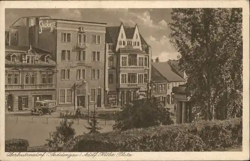 Oberleutensdorf Sudetengau A. H. Platz Sparkasse Omnibus *