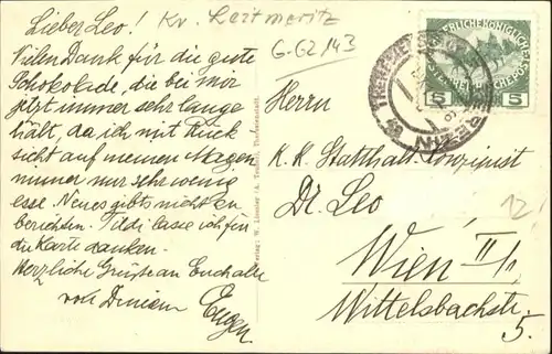 Theresienstadt Postgebaeude x