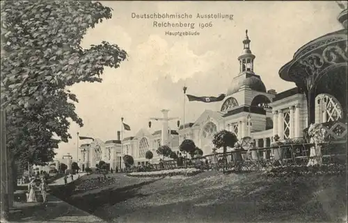 Reichenberg Deutschboehmische Ausstellung Hauptgebaeude x