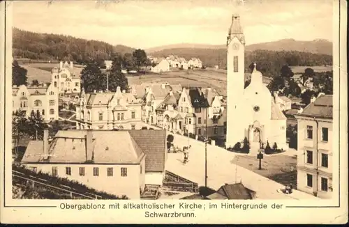 Obergablonz Kirche Schwarzbrunn x