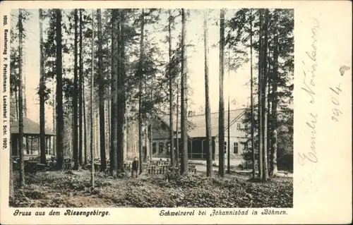 Johannisbad Schweizerei Riesengebirge x