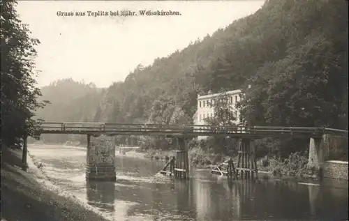 Teplitz bei Maehrisch-Weisskirchen Bruecke x
