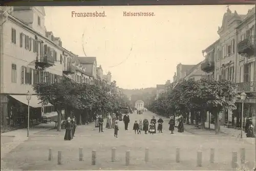 Franzensbad Kaiserstrasse / Polen /Polen