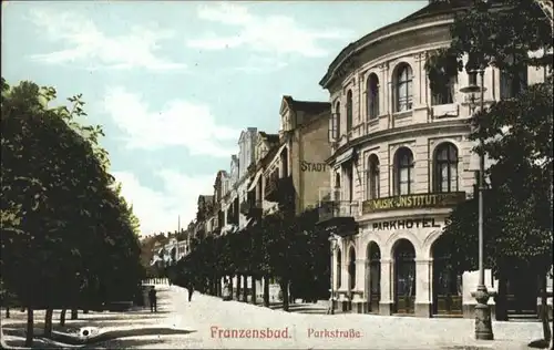 Franzensbad Parkstrasse *
