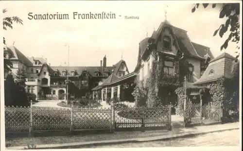 Rumburg Boehmen Sanatorium Frankenstein *
