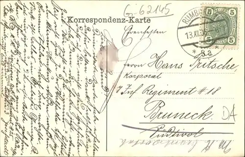 Rumburg Boehmen Postamt x