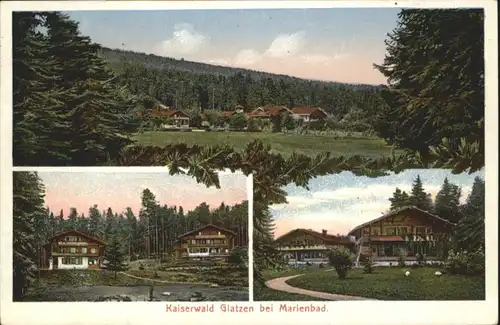 Glatzen bei Marienbad Kaiserwald x