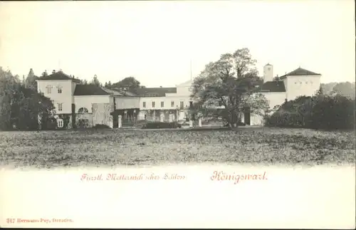 Koenigswart Fueestliches Metternich Schloss  *
