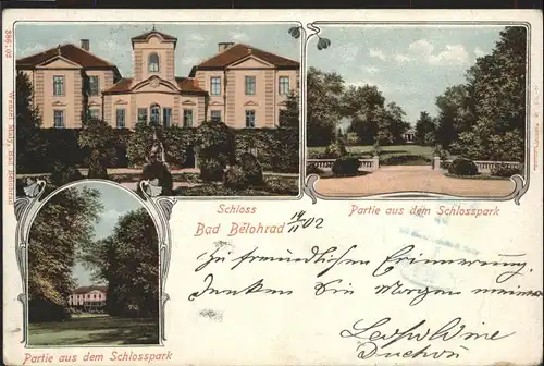 Bad Belohrad Schloss Park x