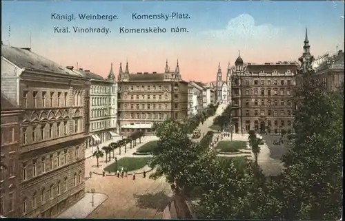 Komensky-Platz Koenigliche Weinberge *