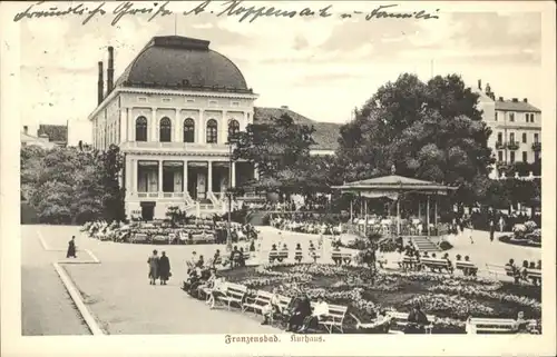 Franzensbad Kurhaus x