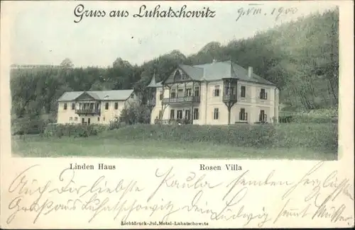 Luhatschowitz Lindenhaus Rosenvilla x