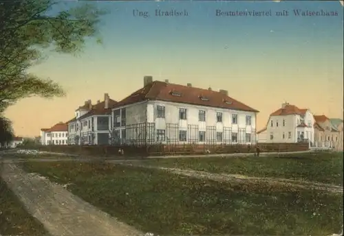 Ungarisch-Hradisch Beamtenviertel Waisenhaus x