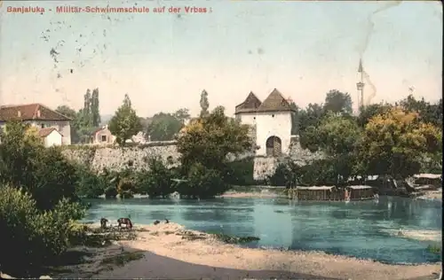 Banjaluka Militaer Schwimmschule Vrbas x