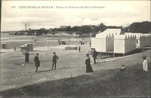 Royan Plage Cabines Saint-Georges x