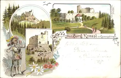 Burg Kynast Riesengebirge Ritter  x