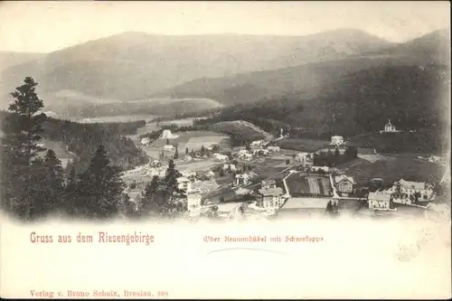 Ober-Krummhuebel Schneekoppe Riesengebirge *