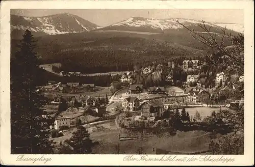 Ober-Krummhuebel Schneekoppe Riesengebirge x