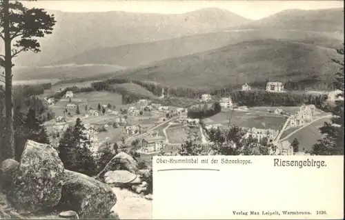 Ober-Krummhuebel Schneekoppe Riesengebirge *