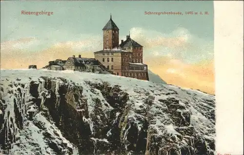 Schneegrubenbaude Riesengebirge *