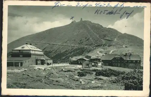 Schlesierhaus Schneekoppe Riesengebirge Riesenbaude x