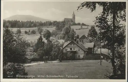 Mittel-Schreiberhau Riesengebirge Talbaude *