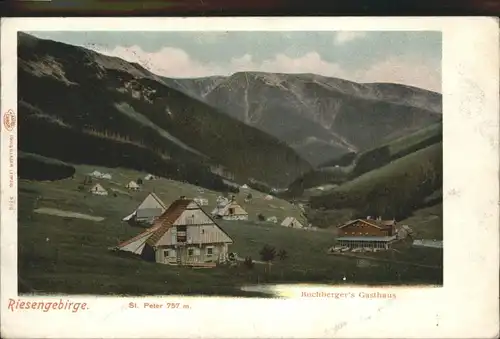 St Peter Riesengebirge Buchberger Gasthaus x