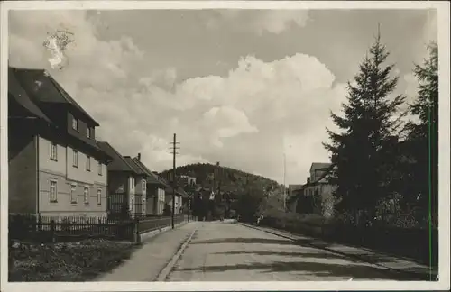 Herischdorf Riesengebirge Bahnhofstrasse *