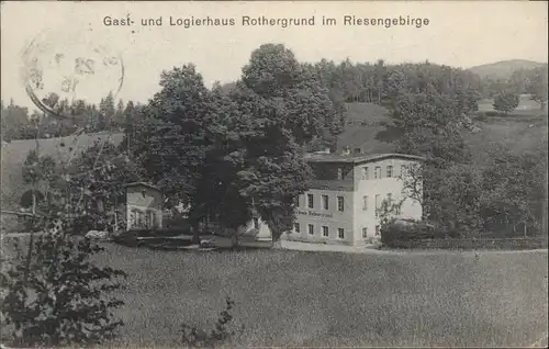 Rothergrund Riesengebirge Gasthaus Logierhaus x
