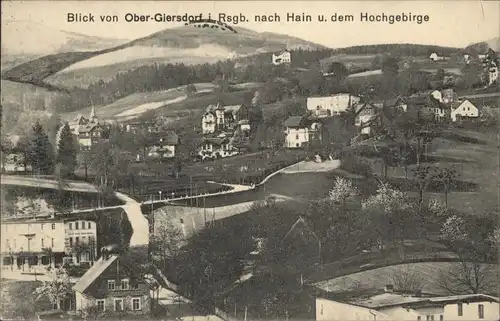 Ober-Giersdorf Riesengebirge Hain x