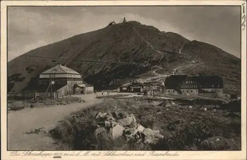 Schlesierhaus Riesenbaude Schneekoppe x