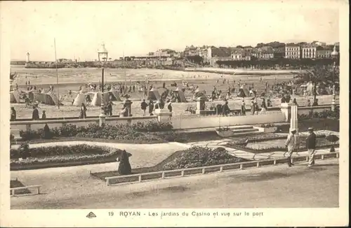 Royan les jardins du Casino *