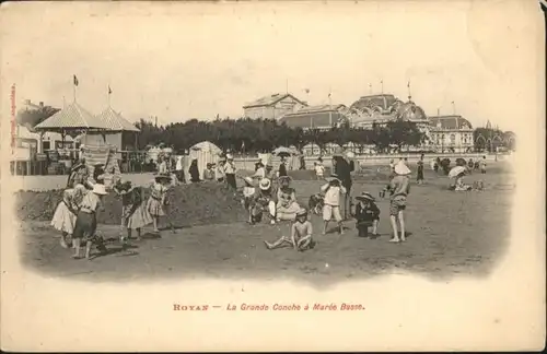 Royan la Grande Conche a Maree Basse *